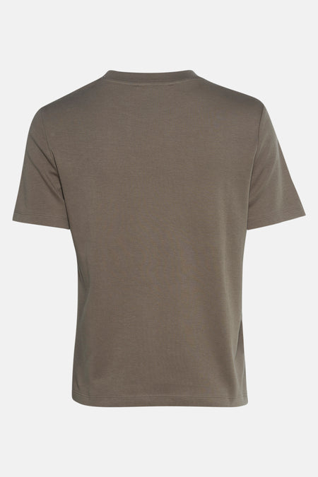 T-shirt met korte mouwen - bruin
