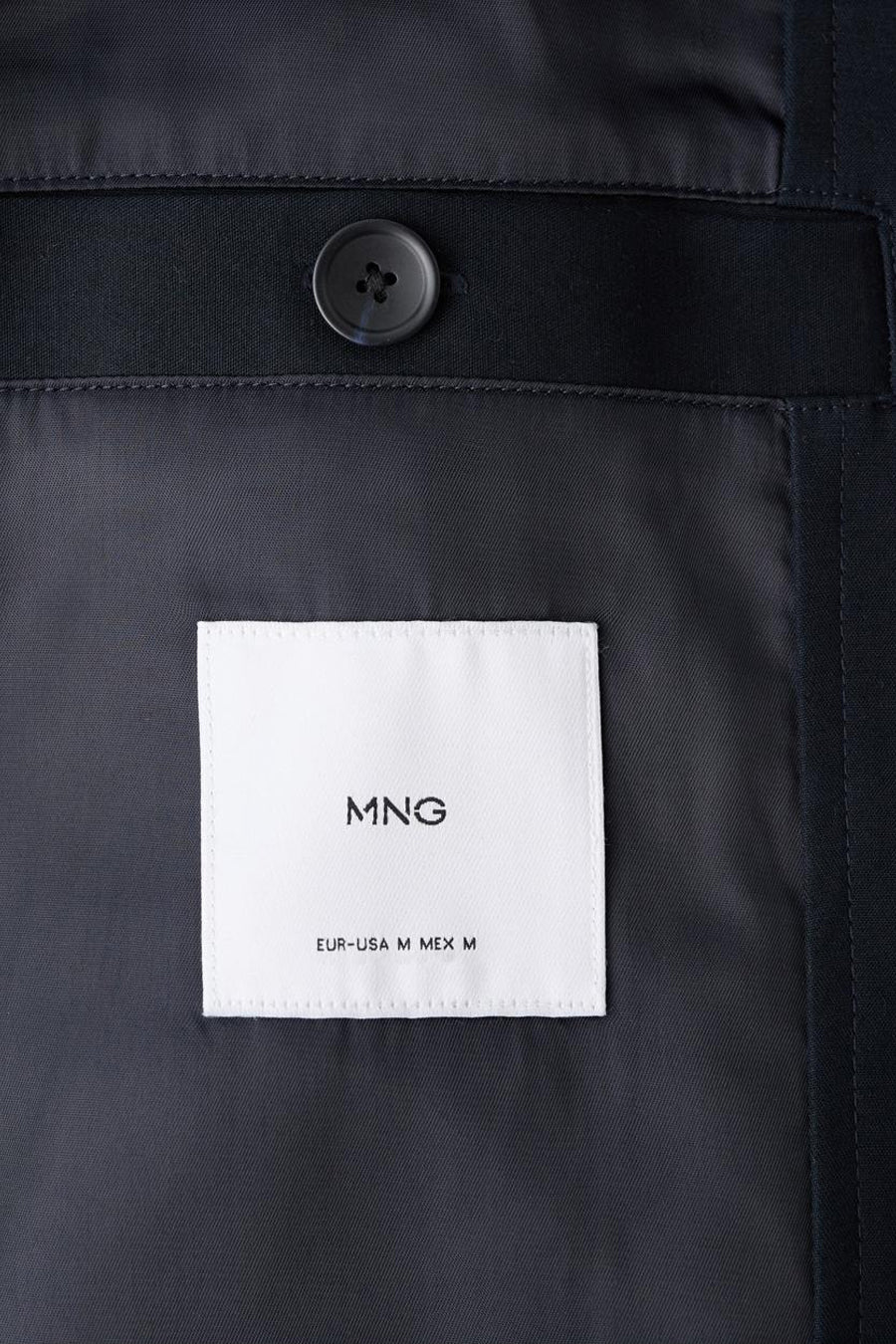 Korte jas - Donkerblauw - MANGO - 6