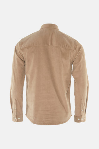 Hemd met lange mouwen - beige