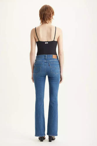 Bootcut jeans - mid blue denim