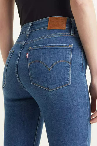 Bootcut jeans - mid blue denim
