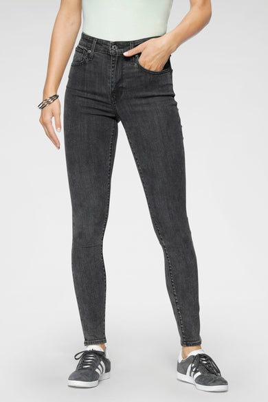 Skinny jeans - dark grey denim