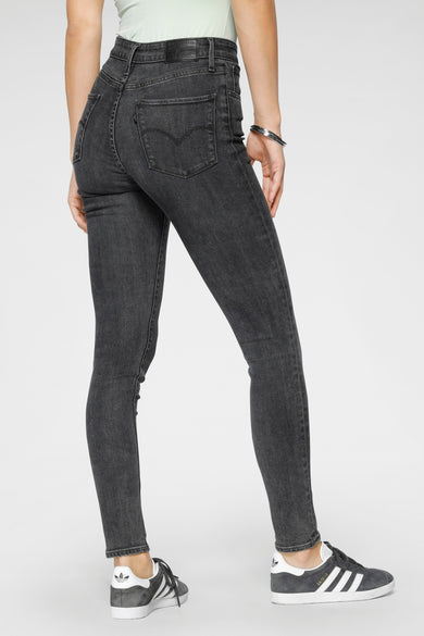 Skinny jeans - dark grey denim