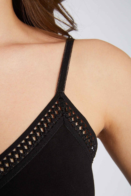 Tanktop Zwart - Morgan De Toi