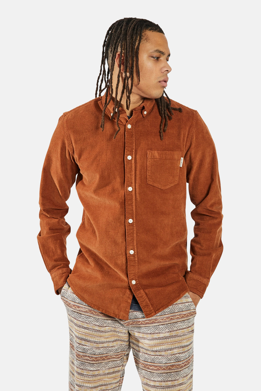 Hemd met lange mouwen - oranje - REDEFINED REBEL