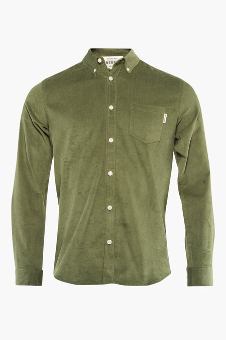 Hemd met lange mouwen - groen
