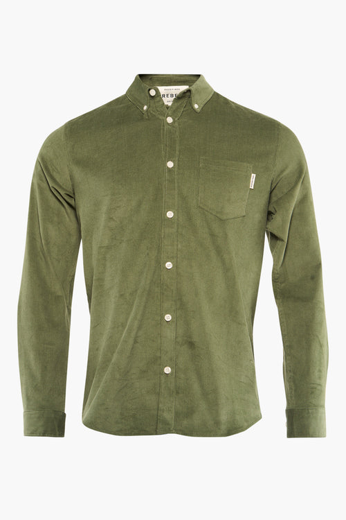 Chemise &agrave; manches longues - vert