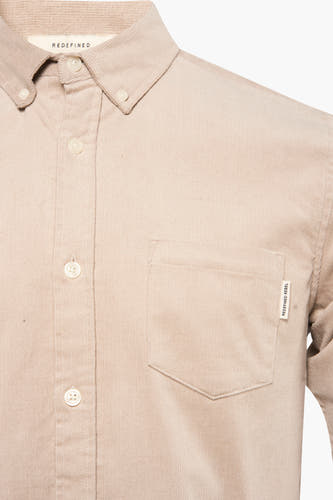 Hemd met lange mouwen - beige