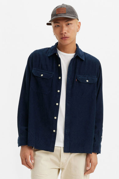Hemd met lange mouwen - blauw