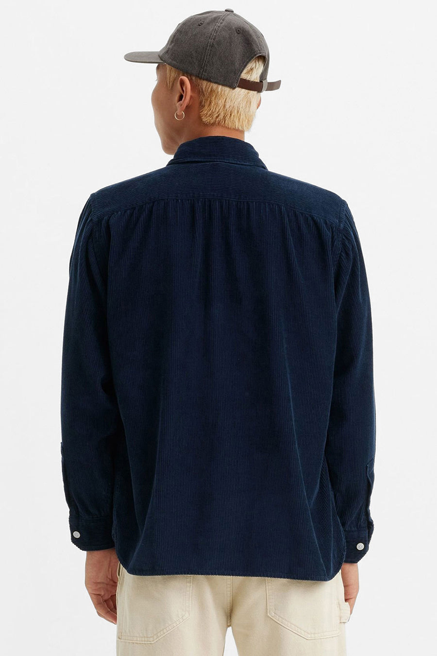 Hemd met lange mouwen - blauw