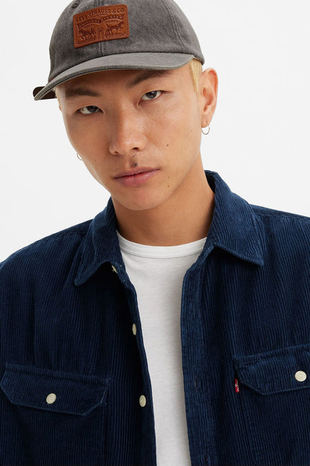 Hemd met lange mouwen - blauw