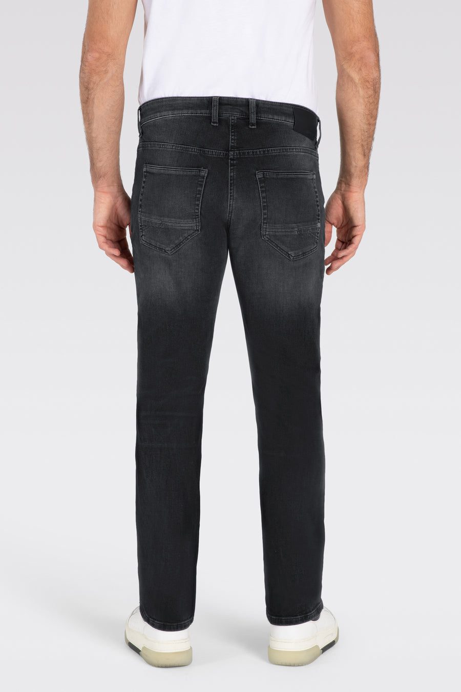 ARNE PIPE - dark grey denim - MAC
