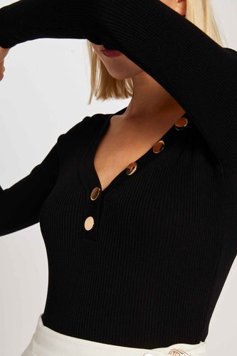 Pull - noir - Morgan De Toi