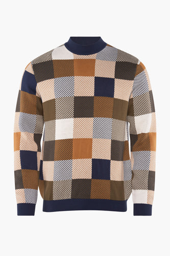 Pull met ronde hals - multicolor - REDEFINED REBEL