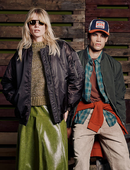 Trend: grounded in green