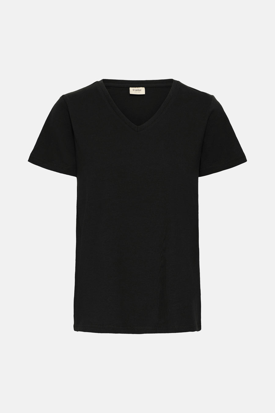 T-shirt met korte mouwen - zwart - Fransa®