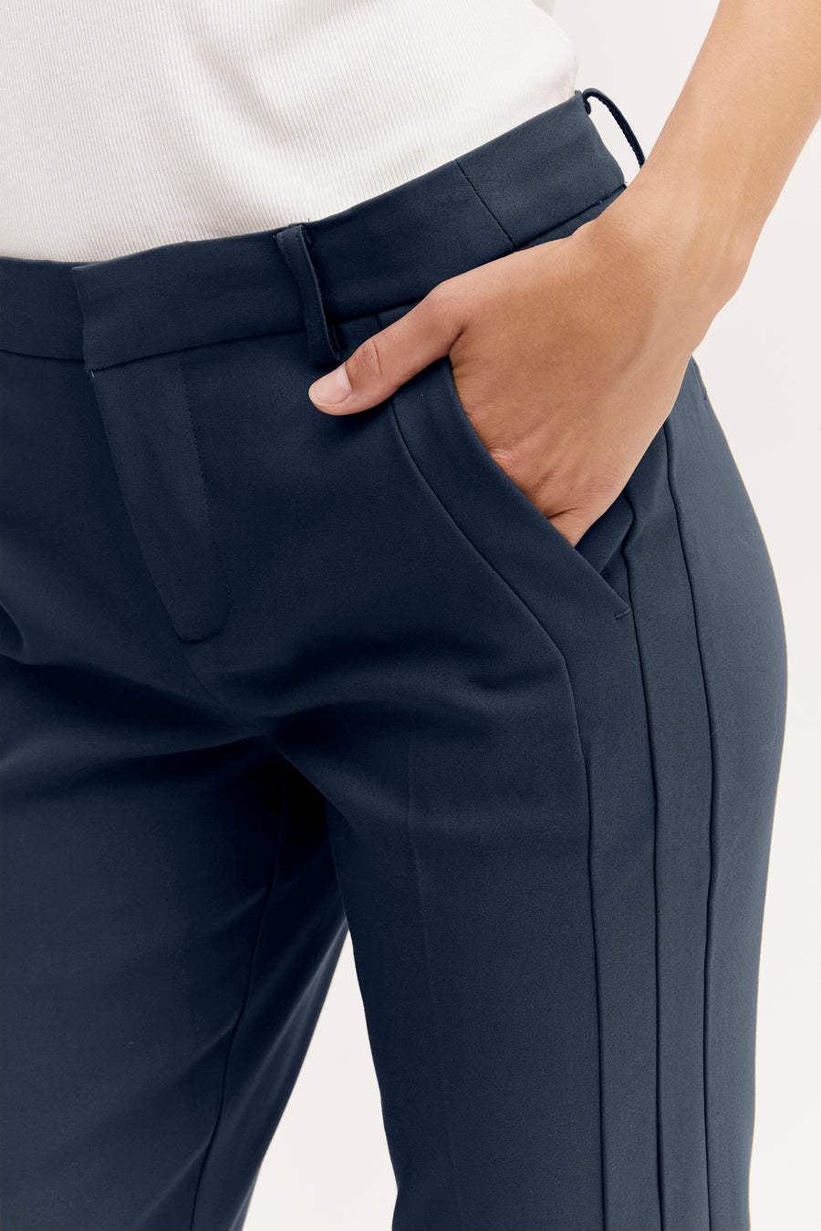 Chino - blauw - Fransa®