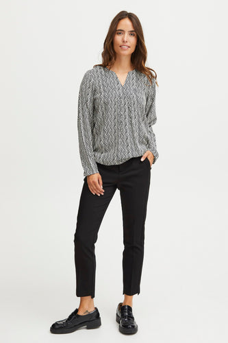 Chino - zwart - Fransa®