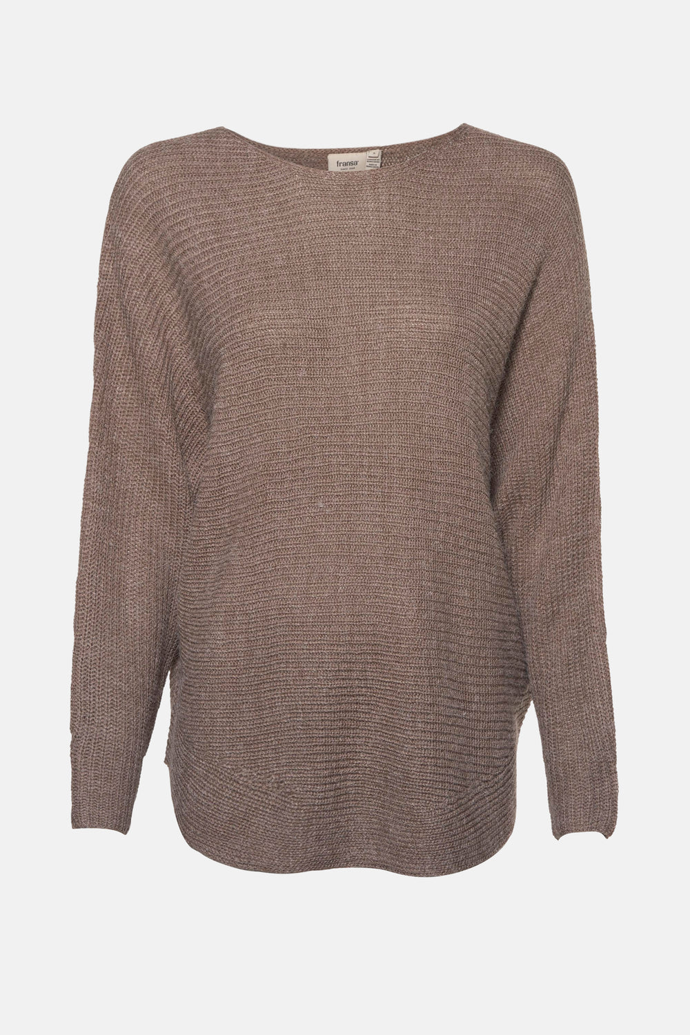 Trui met ronde hals Bruin - Fransa®