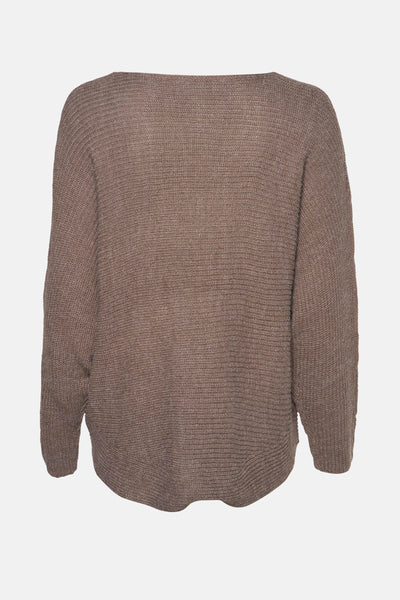 Trui met ronde hals Bruin - Fransa®