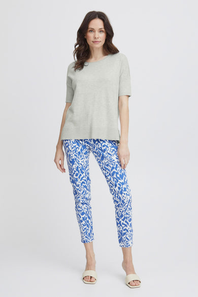 Pull col O Gris - Fransa®