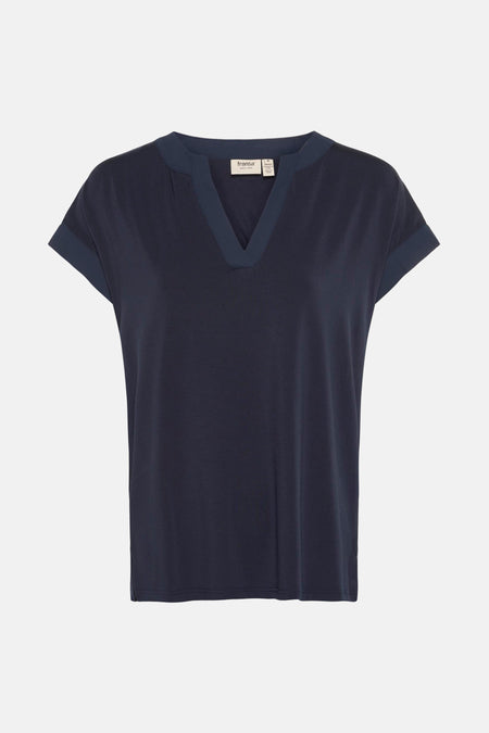 Chemisier (manches courtes) Bleu - Fransa®