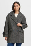 Veste longue Noir - Fransa®