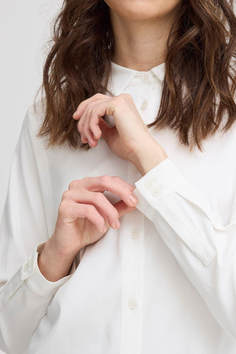 Hemd met lange mouwen - wit - Fransa®