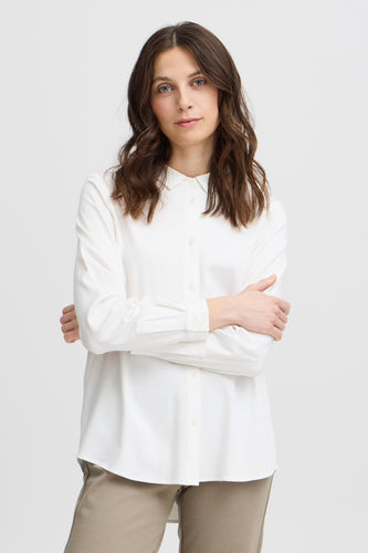 Hemd met lange mouwen - wit - Fransa®