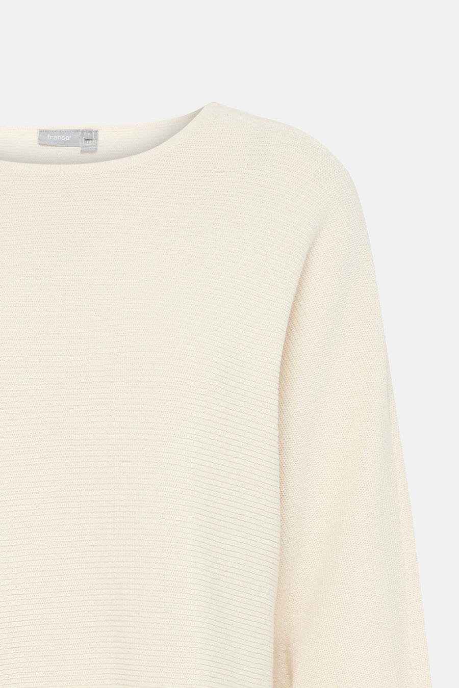 Pull met ronde hals - ecru - Fransa® - 6