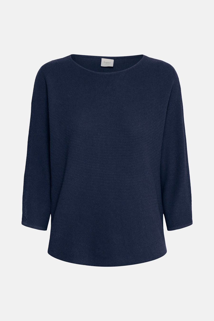 Pull met ronde hals - blauw - Fransa® - 1
