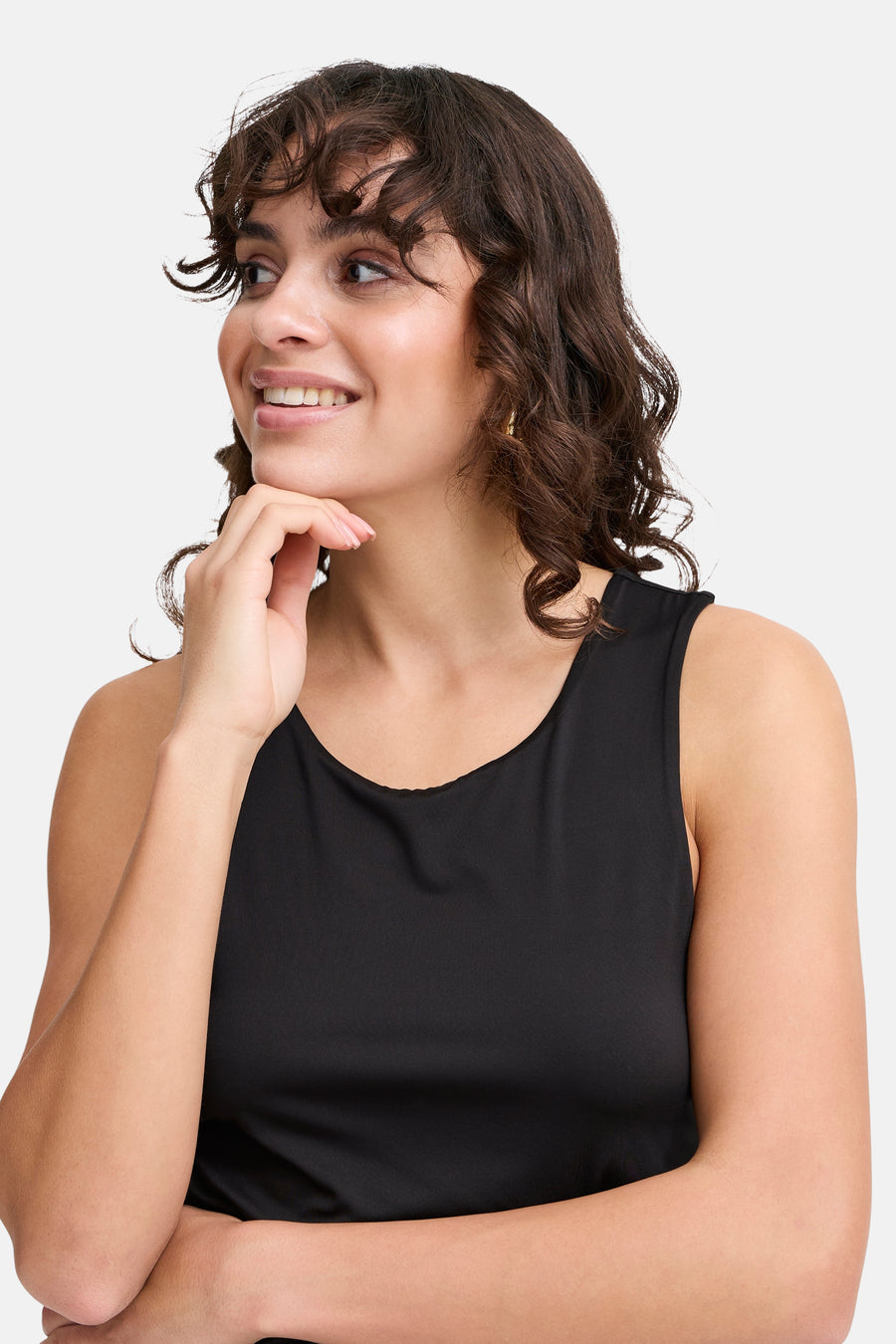 Singlet - zwart - Fransa®