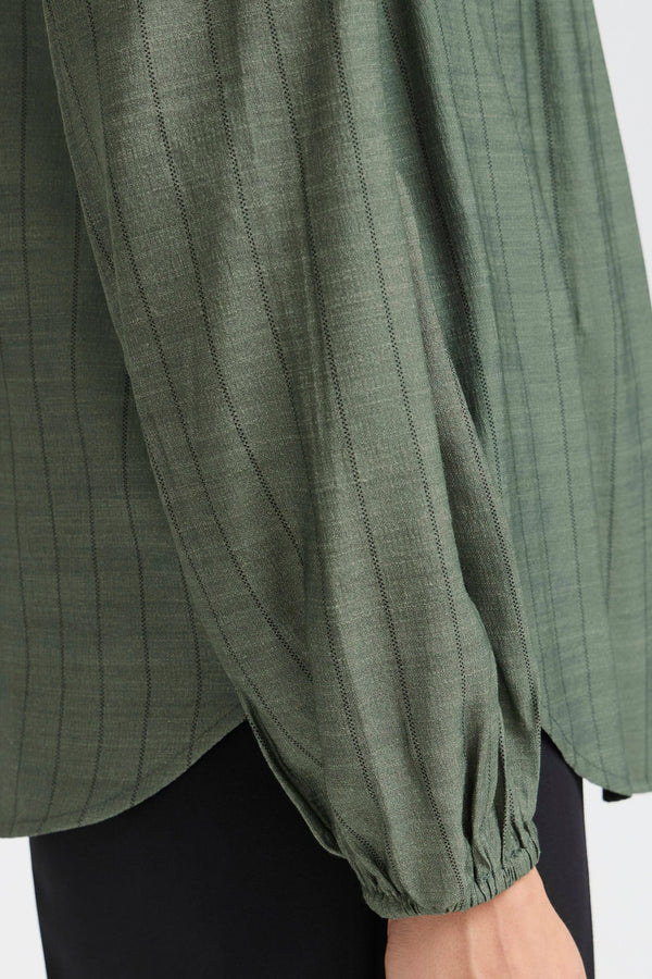 Blouse (lange mouwen) Groen - Fransa®
