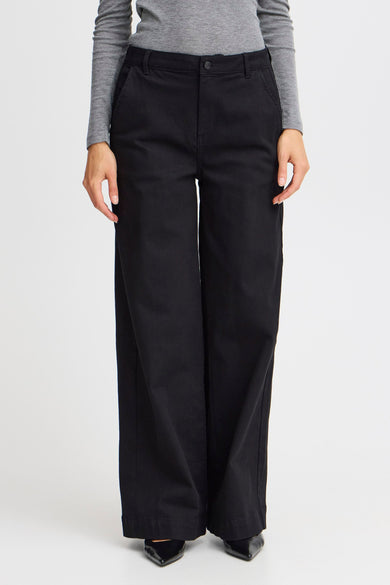 Jeans wide Noir - Fransa®