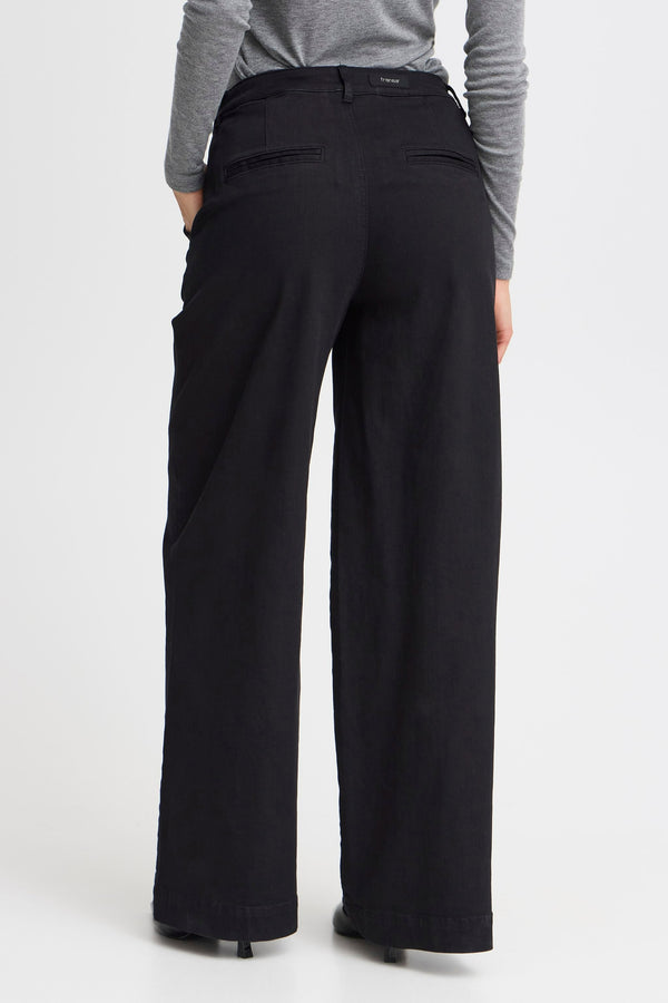 Jeans wide Zwart - Fransa®