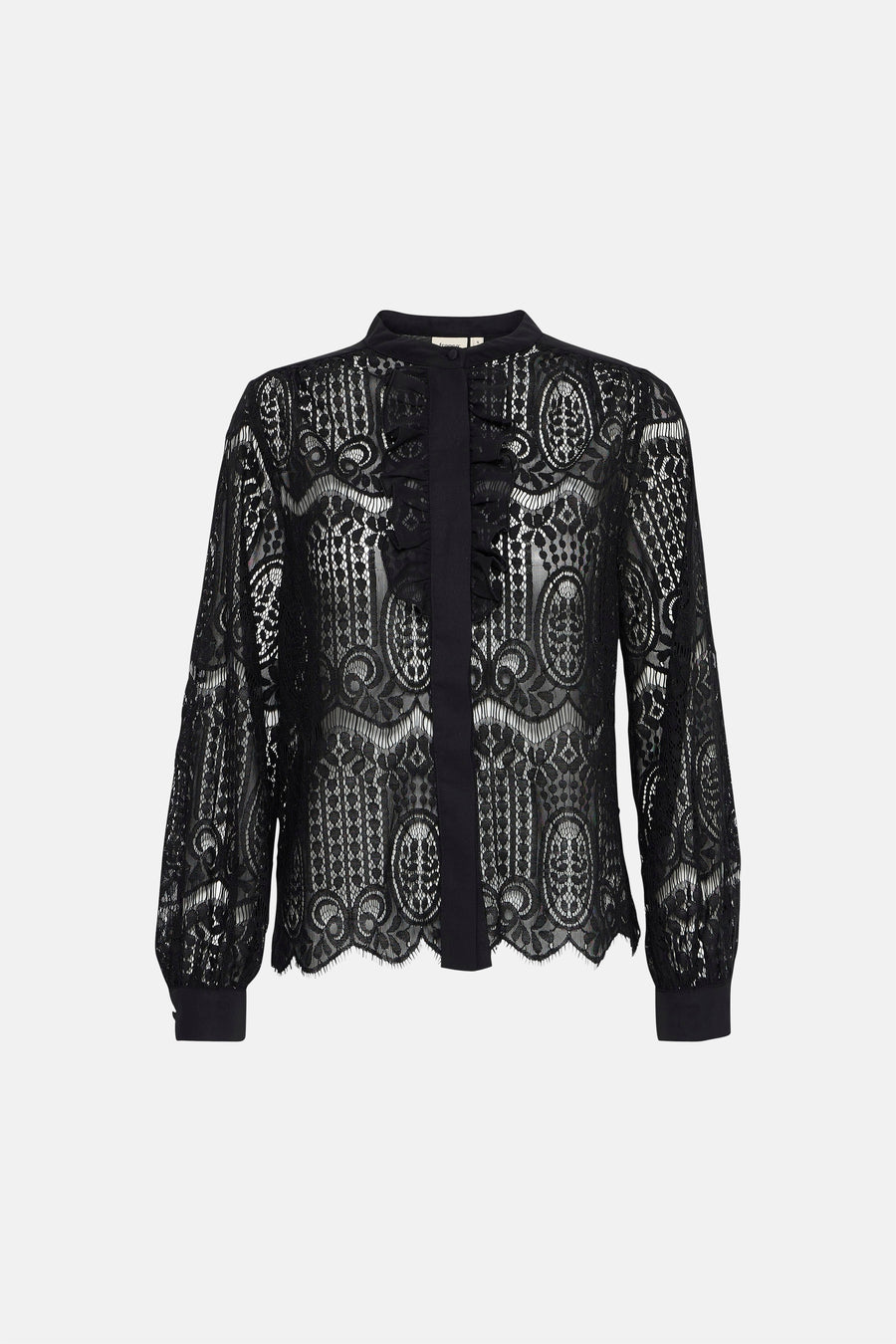 Hemd met lange mouwen - zwart - Fransa® - 5