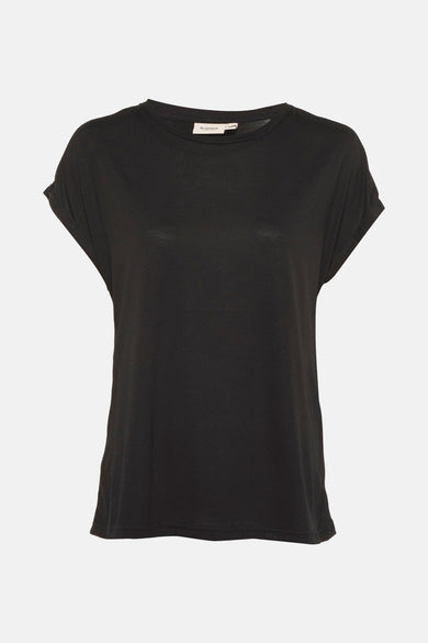 Top uni manche courte Noir - Fransa®