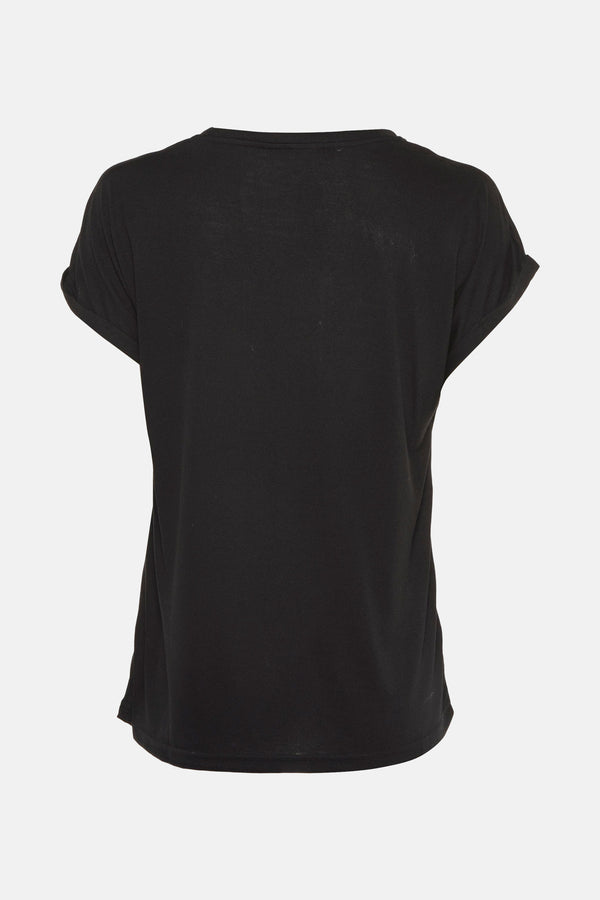 Top (korte mouwen) Zwart - Fransa®
