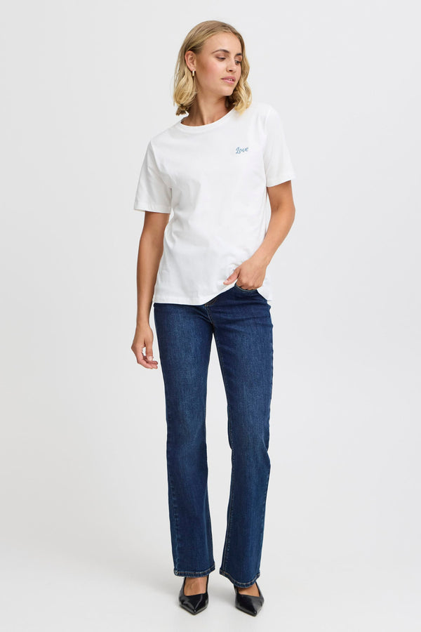 Top (korte mouwen) Wit - Fransa®