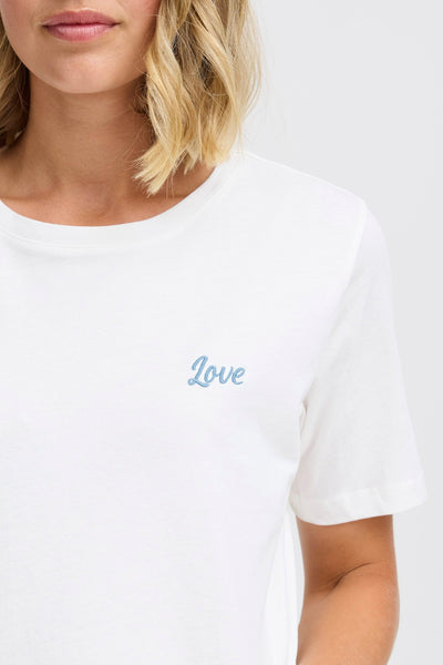 Top (korte mouwen) Wit - Fransa®