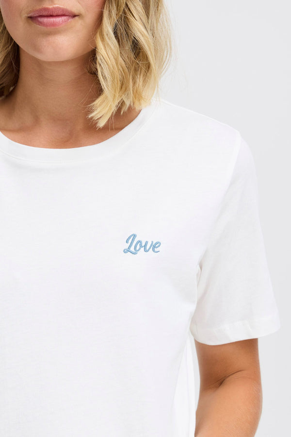 Top (korte mouwen) Wit - Fransa®