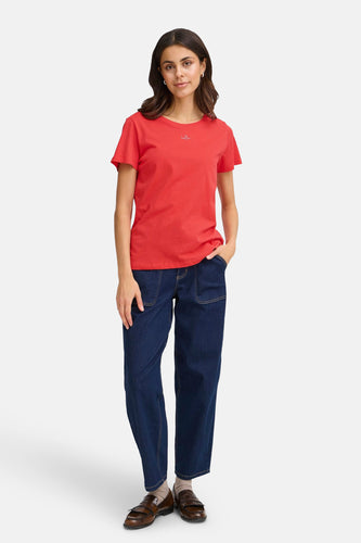 T-shirt met korte mouwen - rood - Fransa®