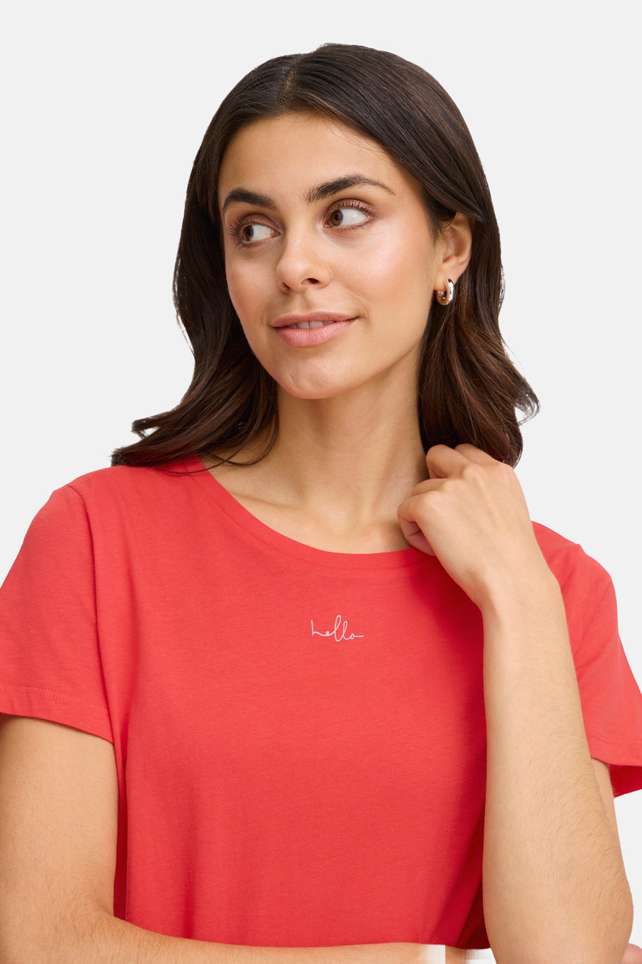 T-shirt met korte mouwen - rood - Fransa®