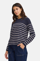 Pull col O Bleu - Fransa®