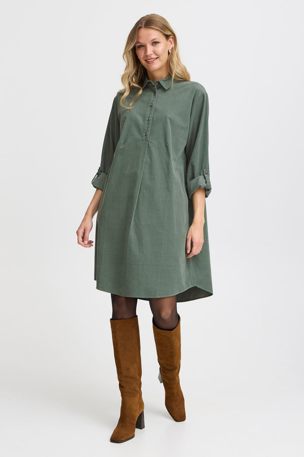 Kleedjes (lange mouwen) Groen - Fransa®