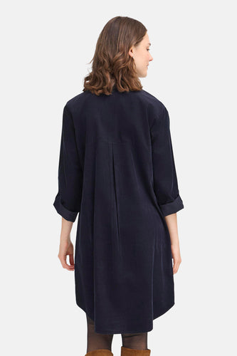 Kleedje met lange mouwen - blauw - Fransa®