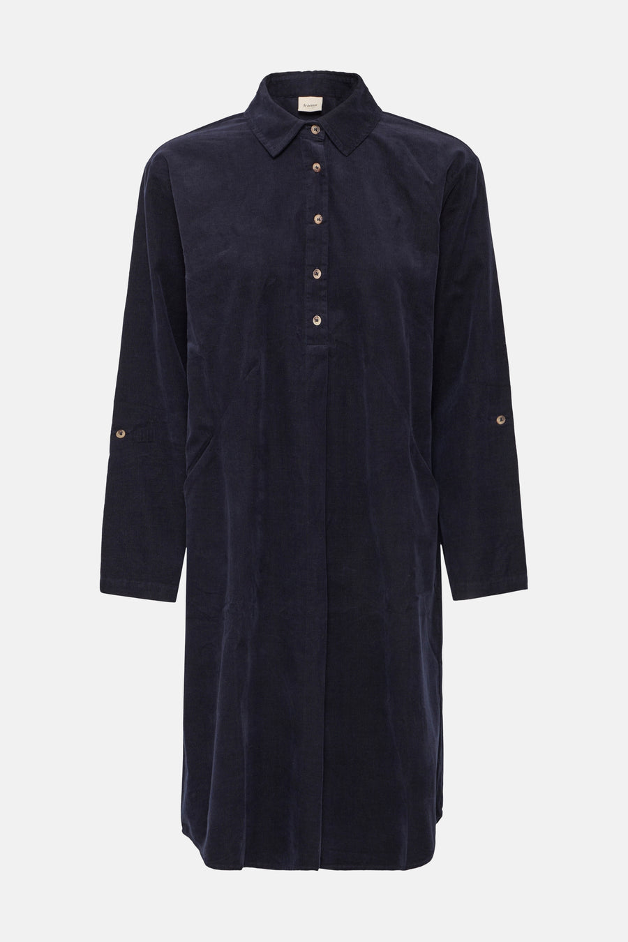 Kleedje met lange mouwen - blauw - Fransa®