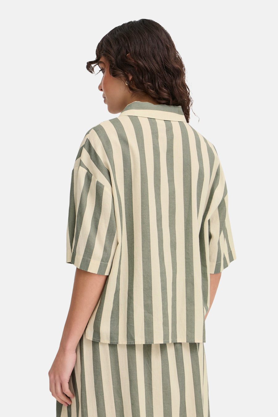 Chemise à manches courtes - Kaki - Fransa®