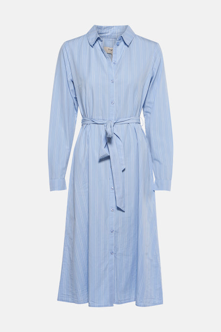 Kleedje met lange mouwen - blauw