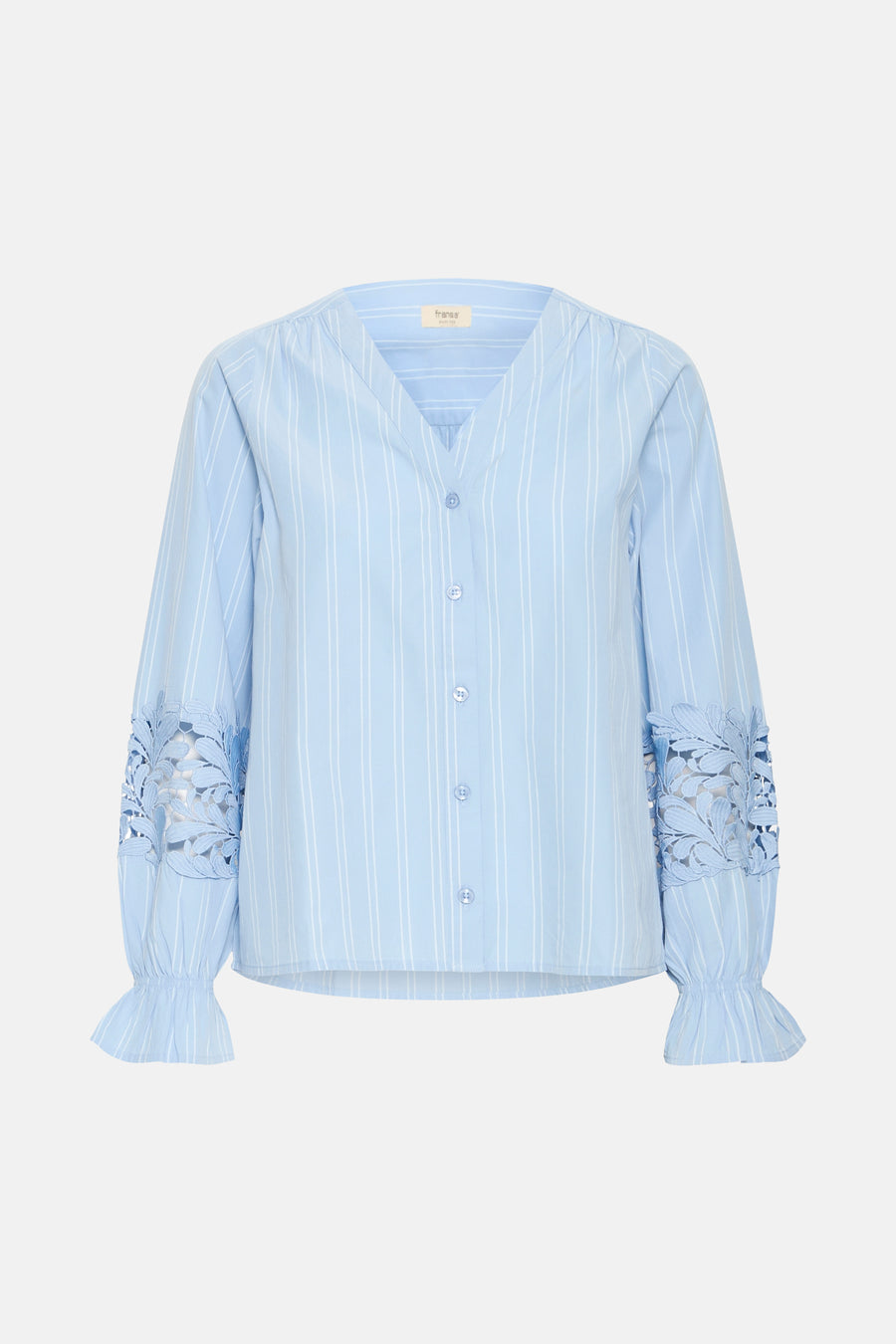 Chemise à manches longues - bleu - Fransa® - 1